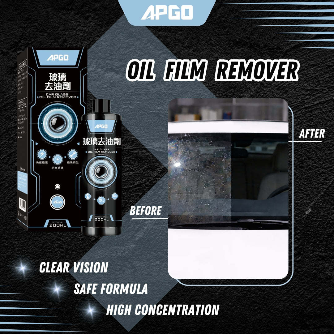 APGO Car Windshield Oil Film Remover (Perfect Glass Restorer) 200ML