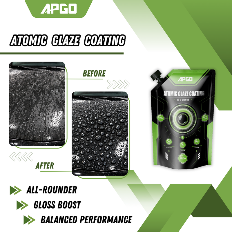 APGO Atomic Glaze Car Nano Coating Refill Pack (Standard) 300ml - Image 1