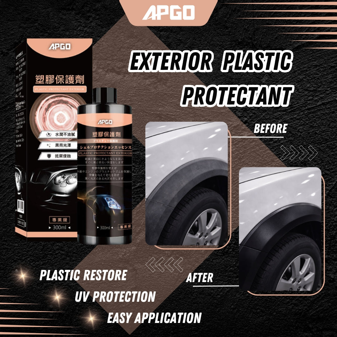APGO Car Exterior Plastic Protectant 300ML