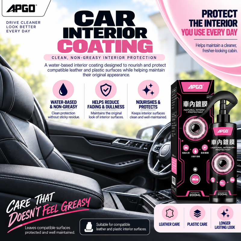 APGO Car Interior Coating 200ml - Image 2