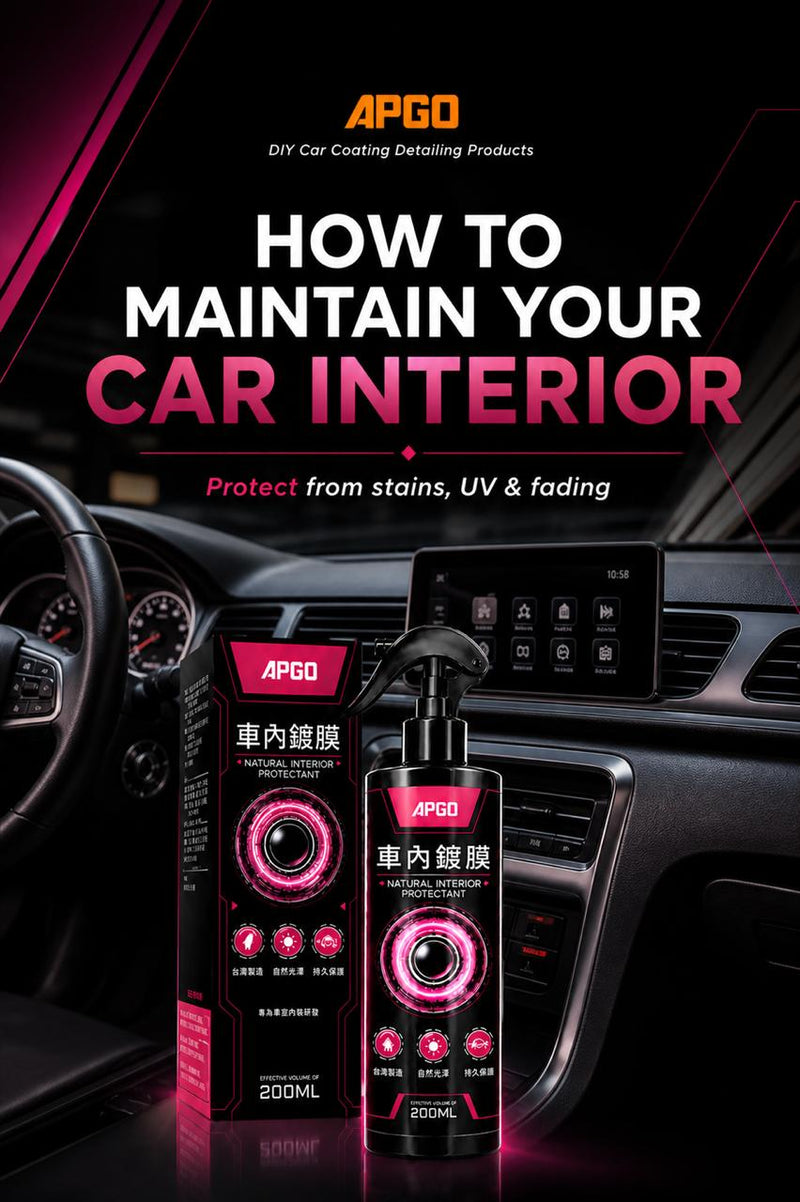 How to maintain your car interior?
