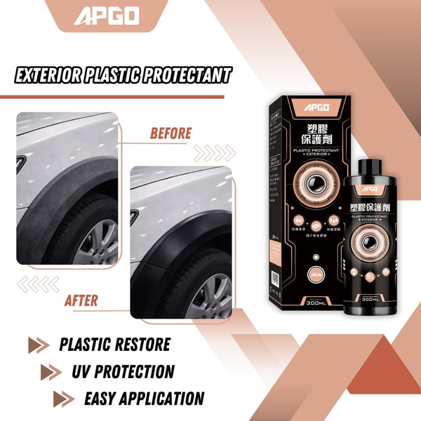 APGO Car Exterior Plastic Protectant 300ml