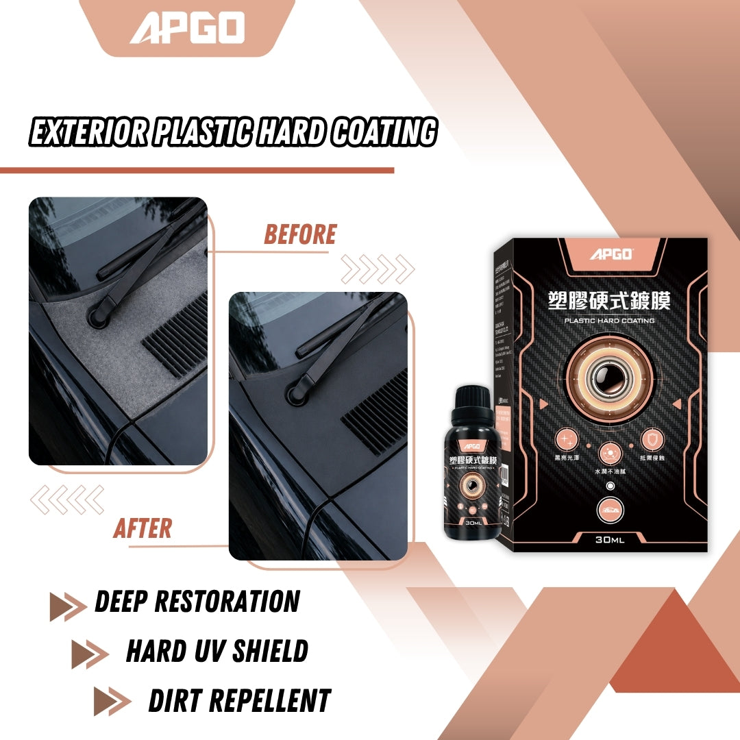 APGO Car Exterior Plastic Hard Coating 30ml