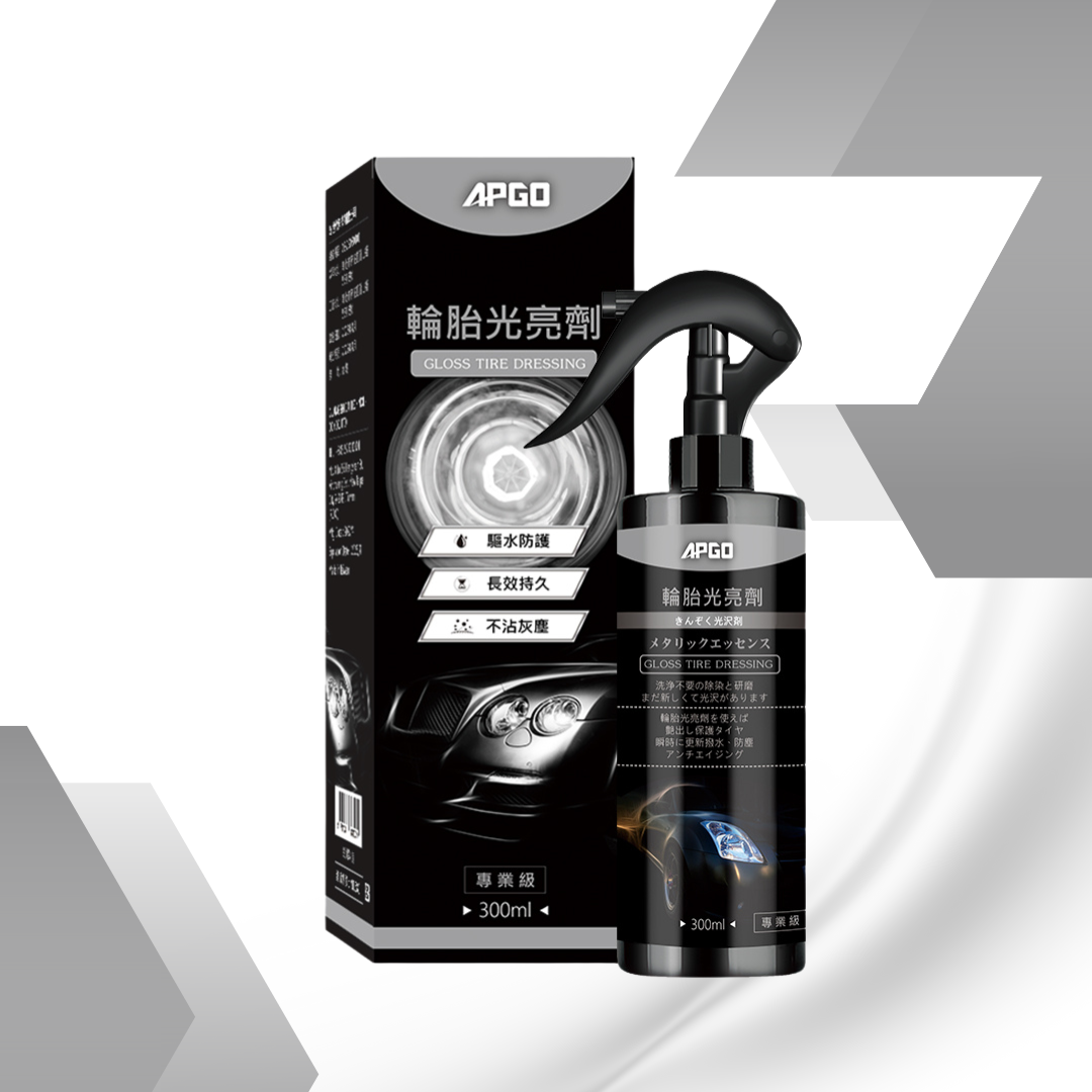 APGO Car Tire Gloss Dressing and Protectant 300ML