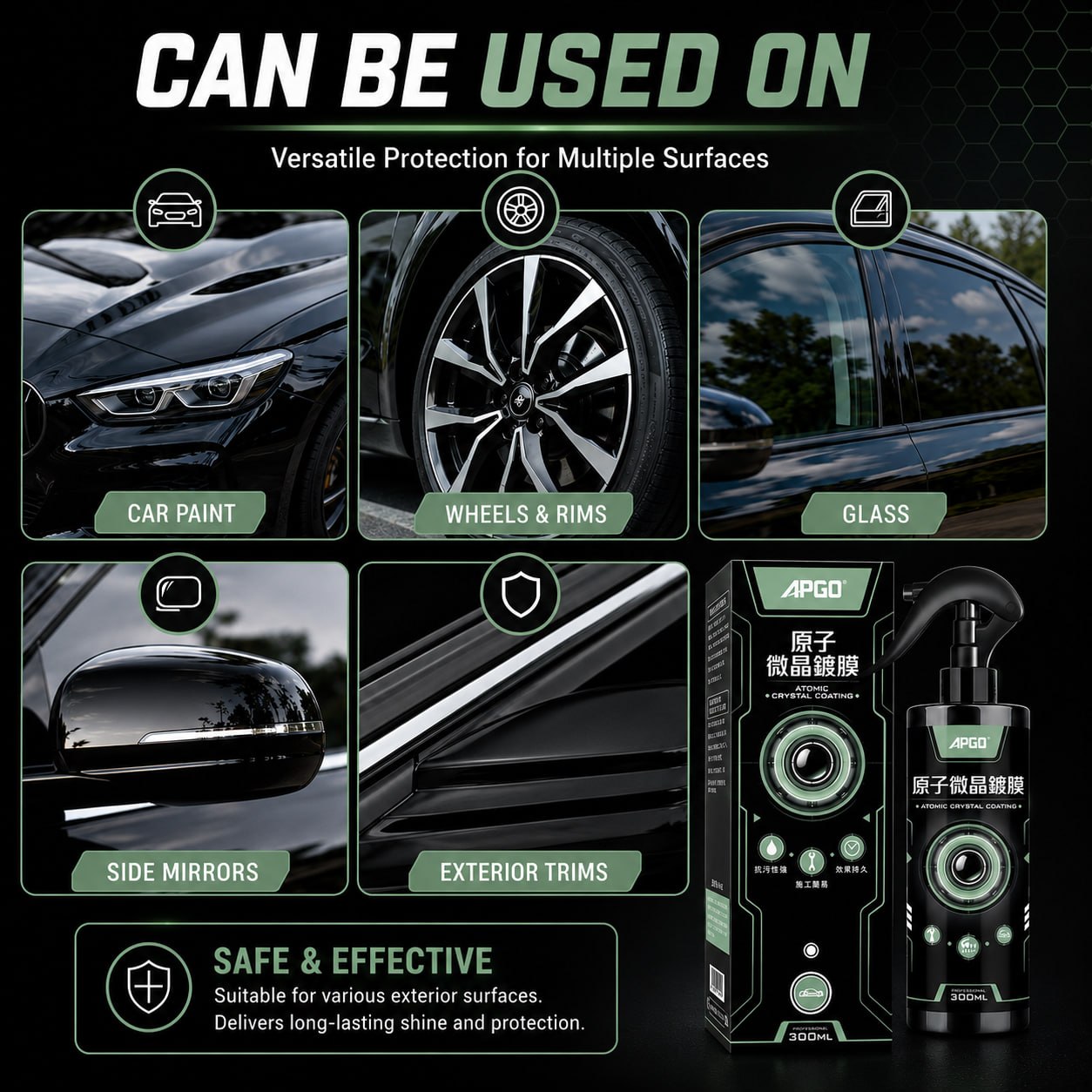 APGO Atomic Crystal Car Nano Coating — 5