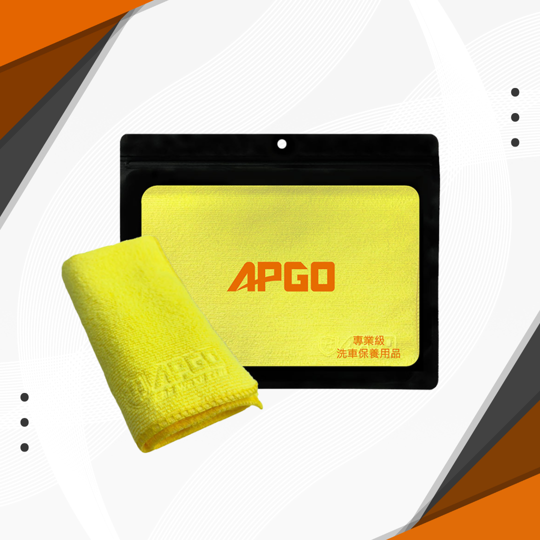 APGO Pro-Car Microfiber Coral Towels 30cm x 40cm