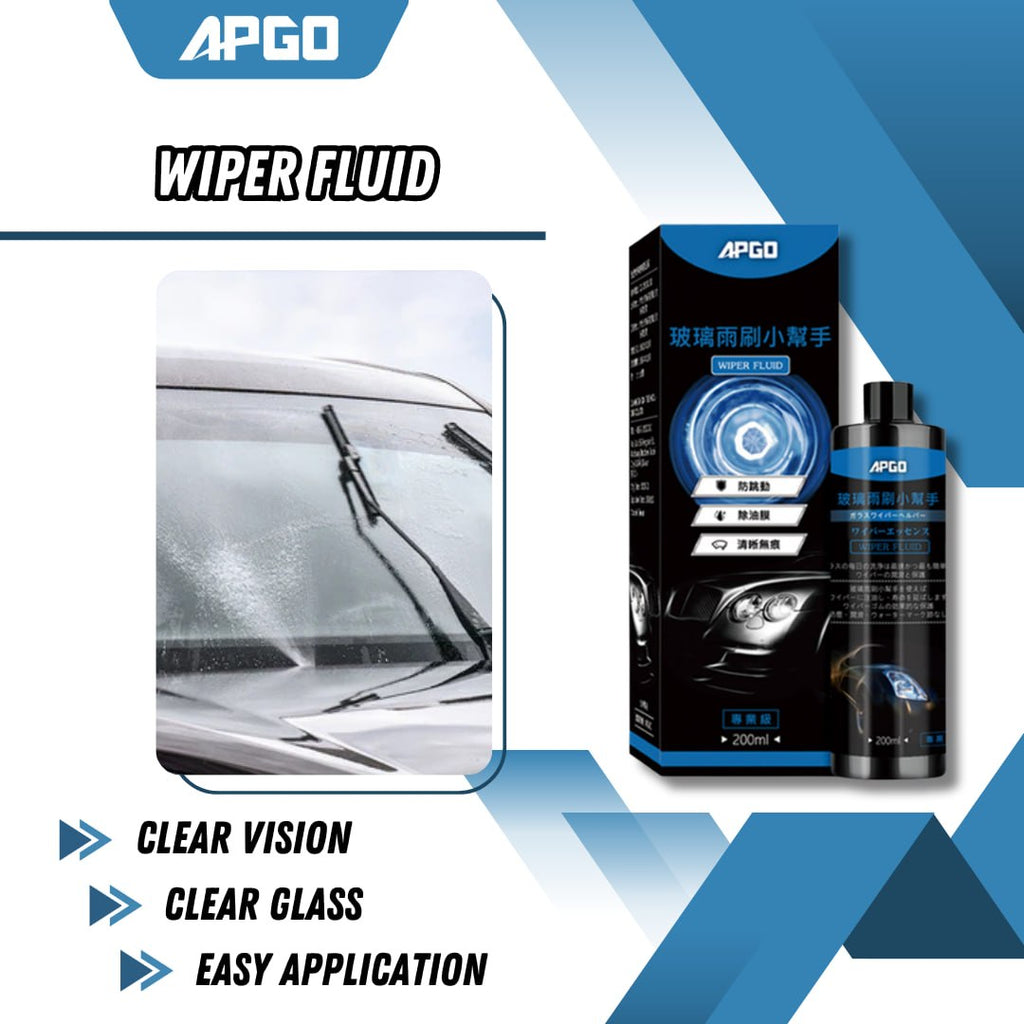APGO Car Wiper Fluid 200ML (New Formula)