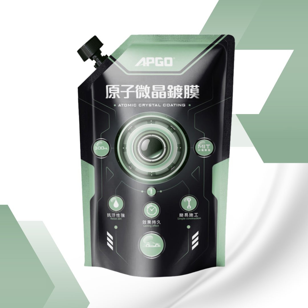 APGO Atomic Crystal Car Nano Coating Refill Pack 300ML