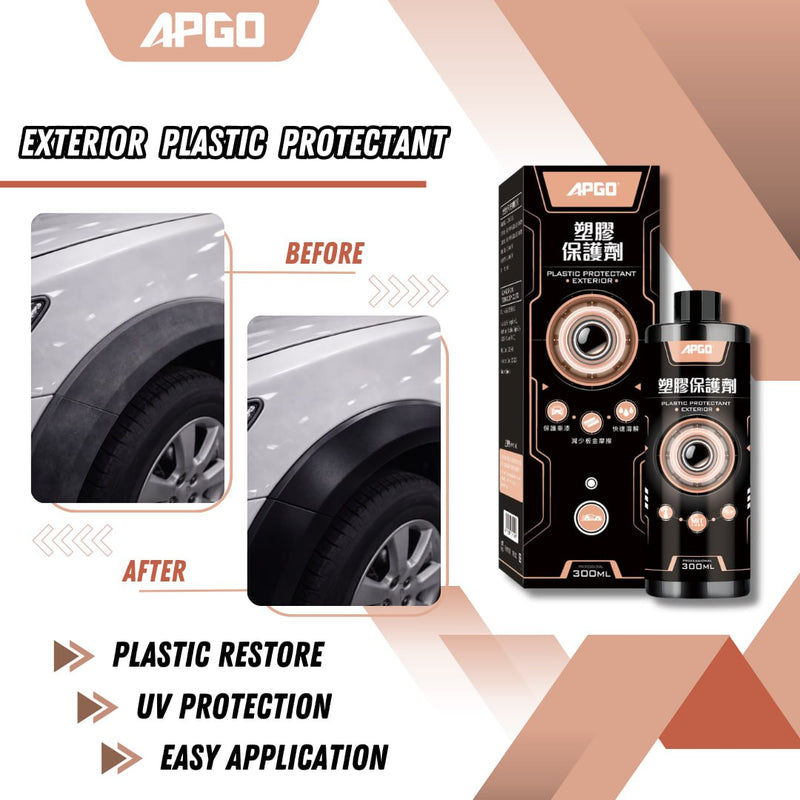 APGO Car Exterior Plastic Protectant - Image 1