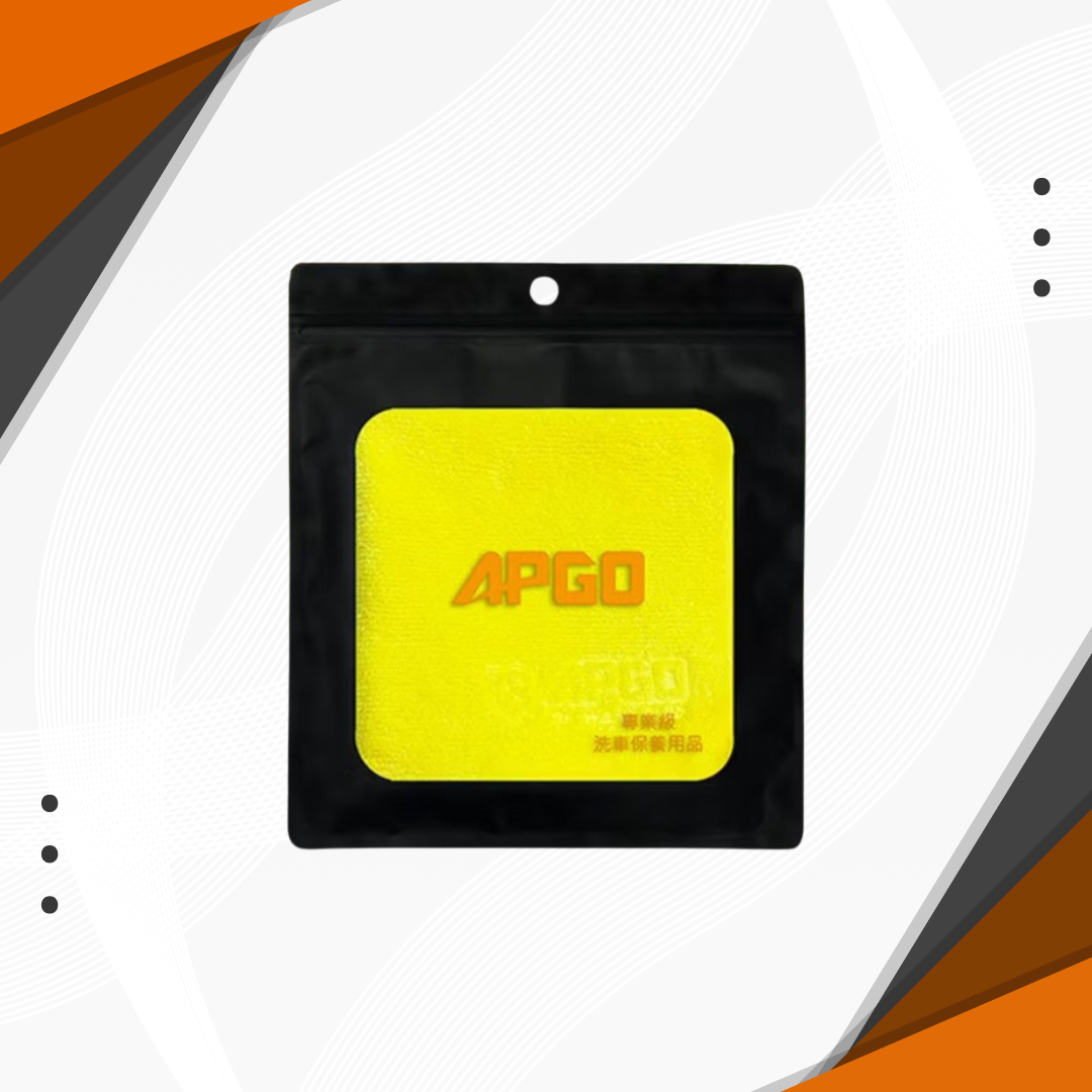 APGO Microfiber Pro-Car Coating Cloth 30cm X 30cm