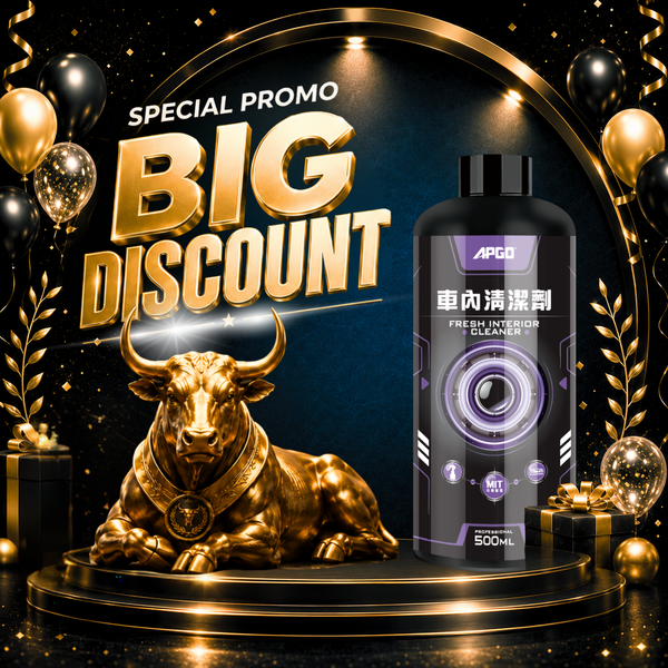 APGO Car Interior Eco Friendly Cleaner 500ML