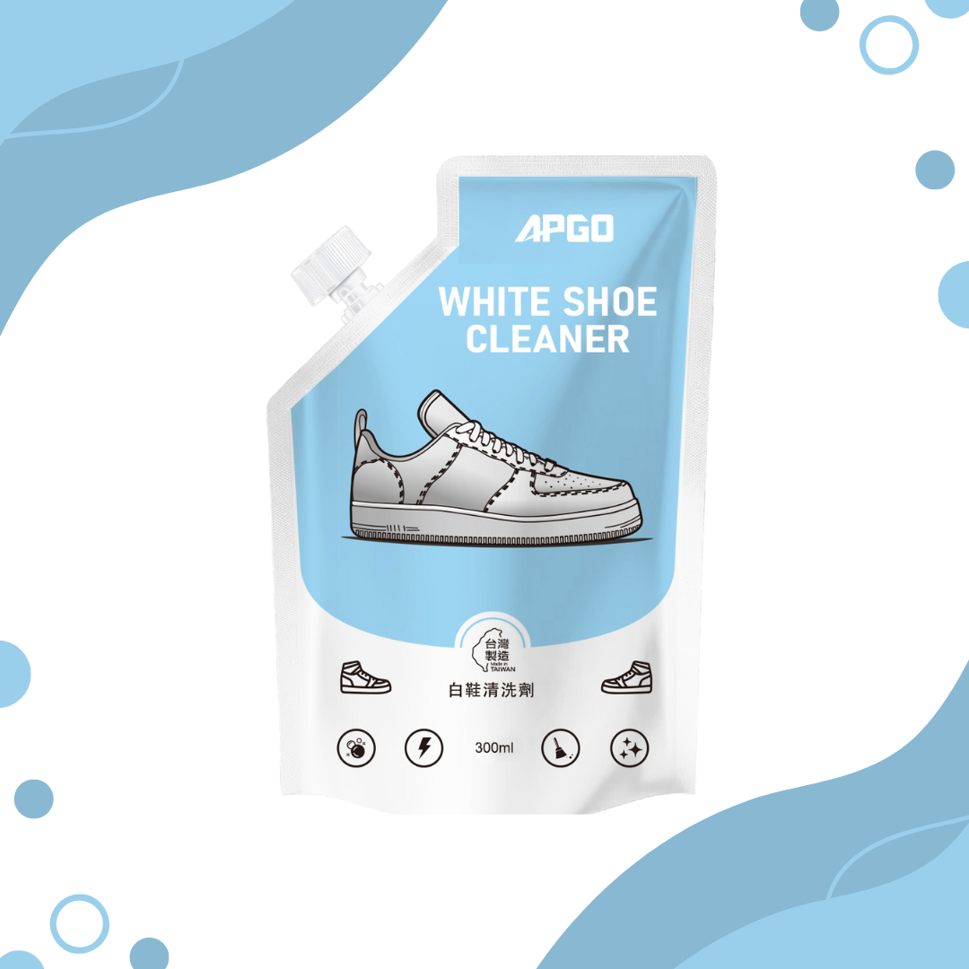 APGO White Shoe Cleaner 300ML (Made in Taiwan)