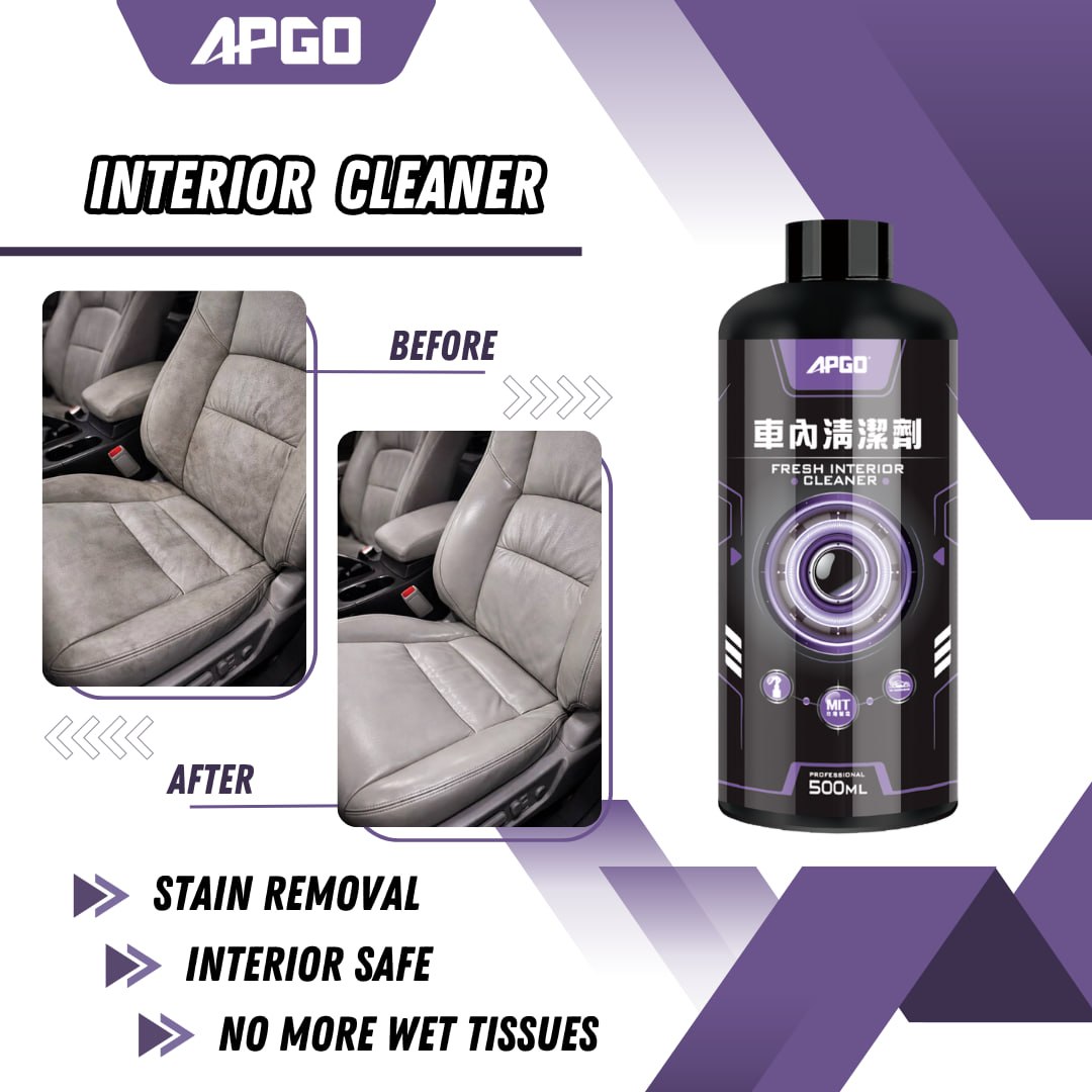APGO Car Interior Eco Friendly Cleaner 500ML