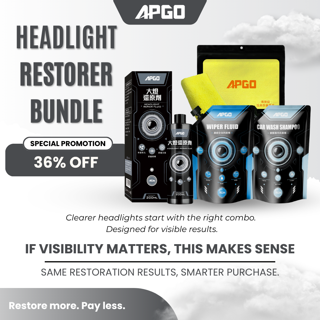 APGO Car Headlight Repair Polish Cream