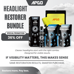 APGO Car Headlight Repair Polish Cream