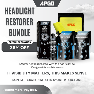 APGO Car Headlight Repair Polish Cream
