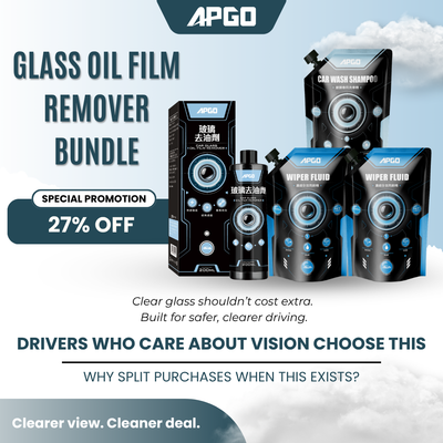 APGO Car Windshield Oil Film Remover