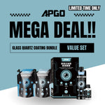 APGO Windshield Oil Film Remover (Perfect Glass Restorer) 200ML & Quartz Glass Coating 30ML - Image 2