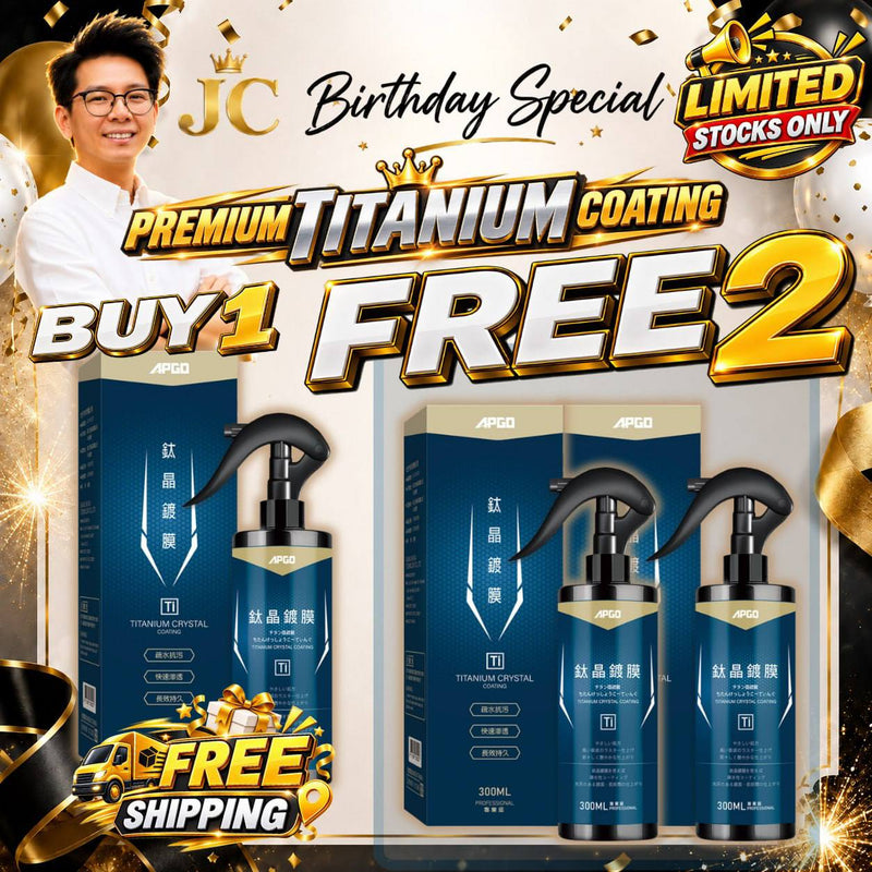 JC Birthday Special – Titanium Crystal Coating - Image 1