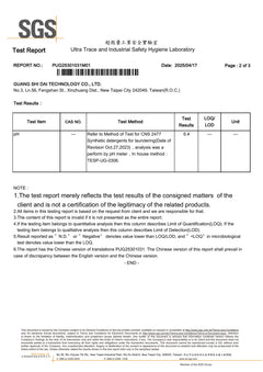 SGS report PUG25301031M01