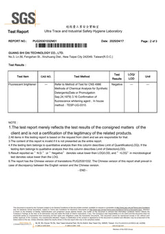 SGS report PUG25301032M01